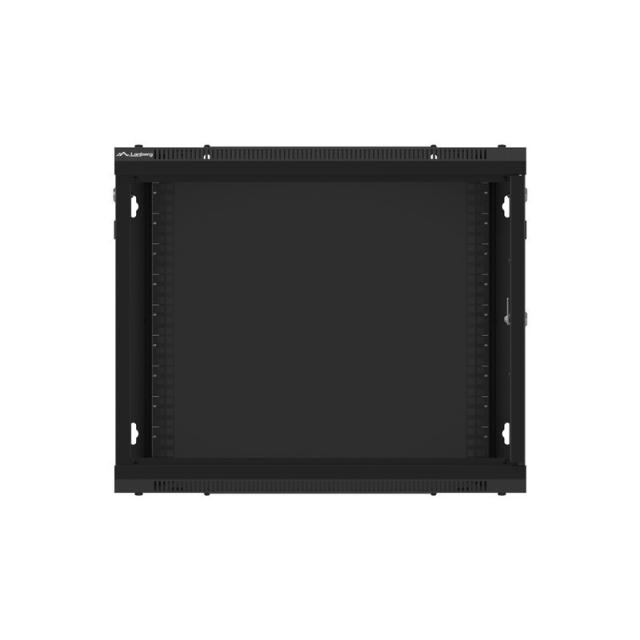 Lanberg - WF01-6609-00B armario rack 9U Bastidor de pared Negro