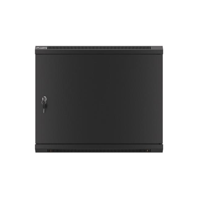 Lanberg - WF01-6609-00B armario rack 9U Bastidor de pared Negro