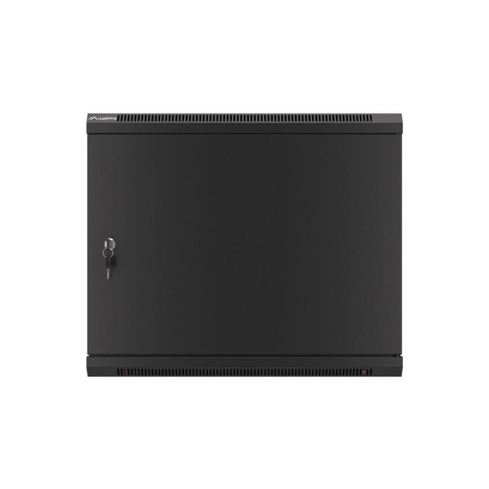Lanberg - WF01-6609-00B armario rack 9U Bastidor de pared Negro