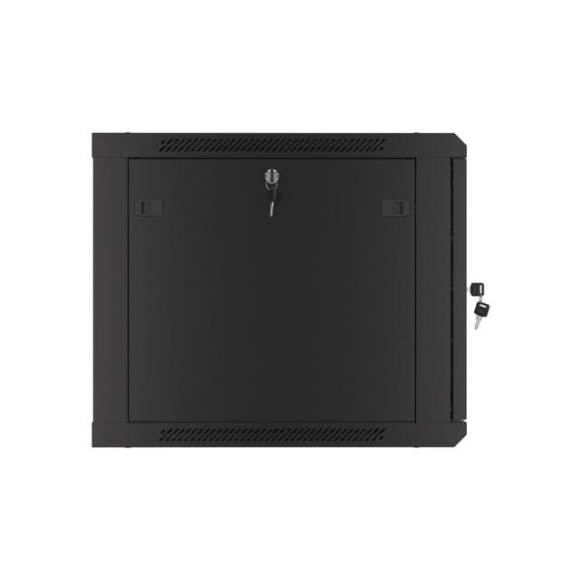 Lanberg - WF01-6609-00B armario rack 9U Bastidor de pared Negro