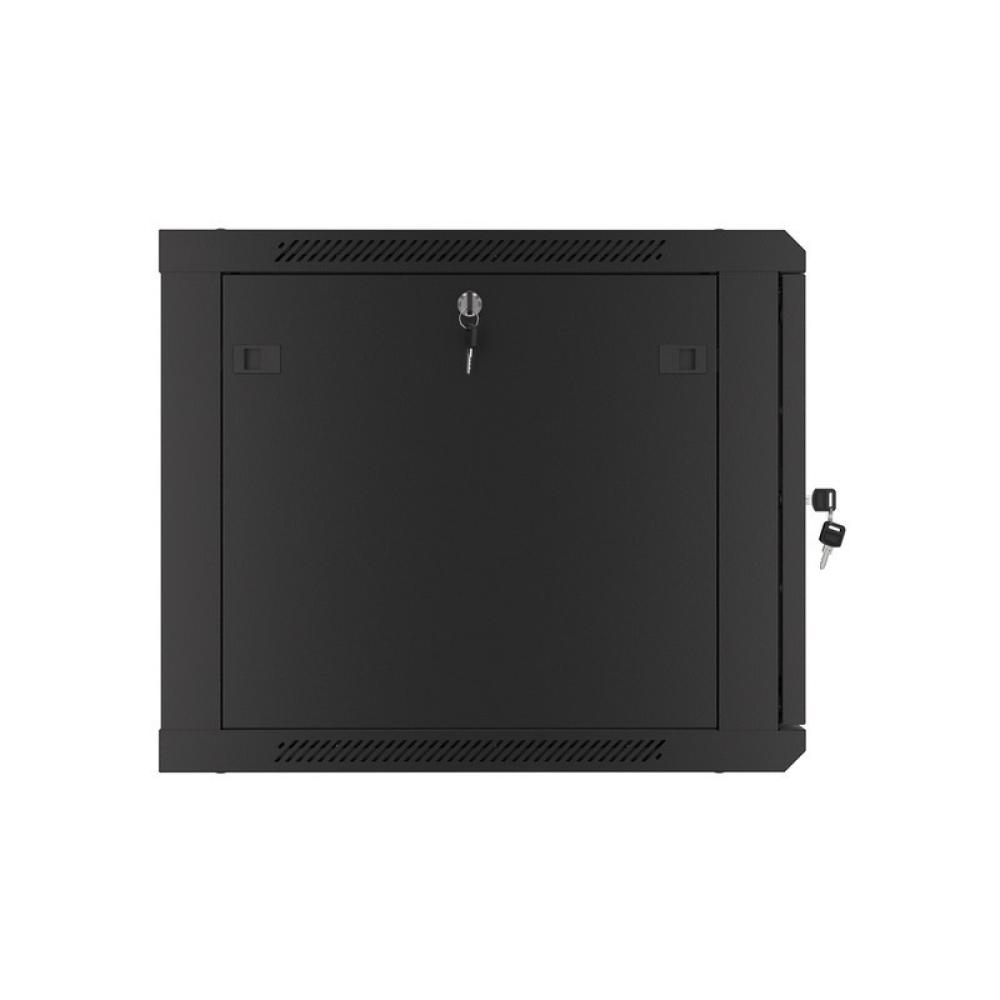 Lanberg - WF01-6609-00B armario rack 9U Bastidor de pared Negro