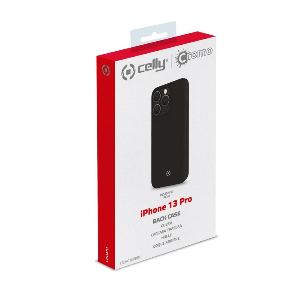 Celly - Cromo funda para teléfono móvil 15,5 cm (6.1") Negro - CROMO1008BK
