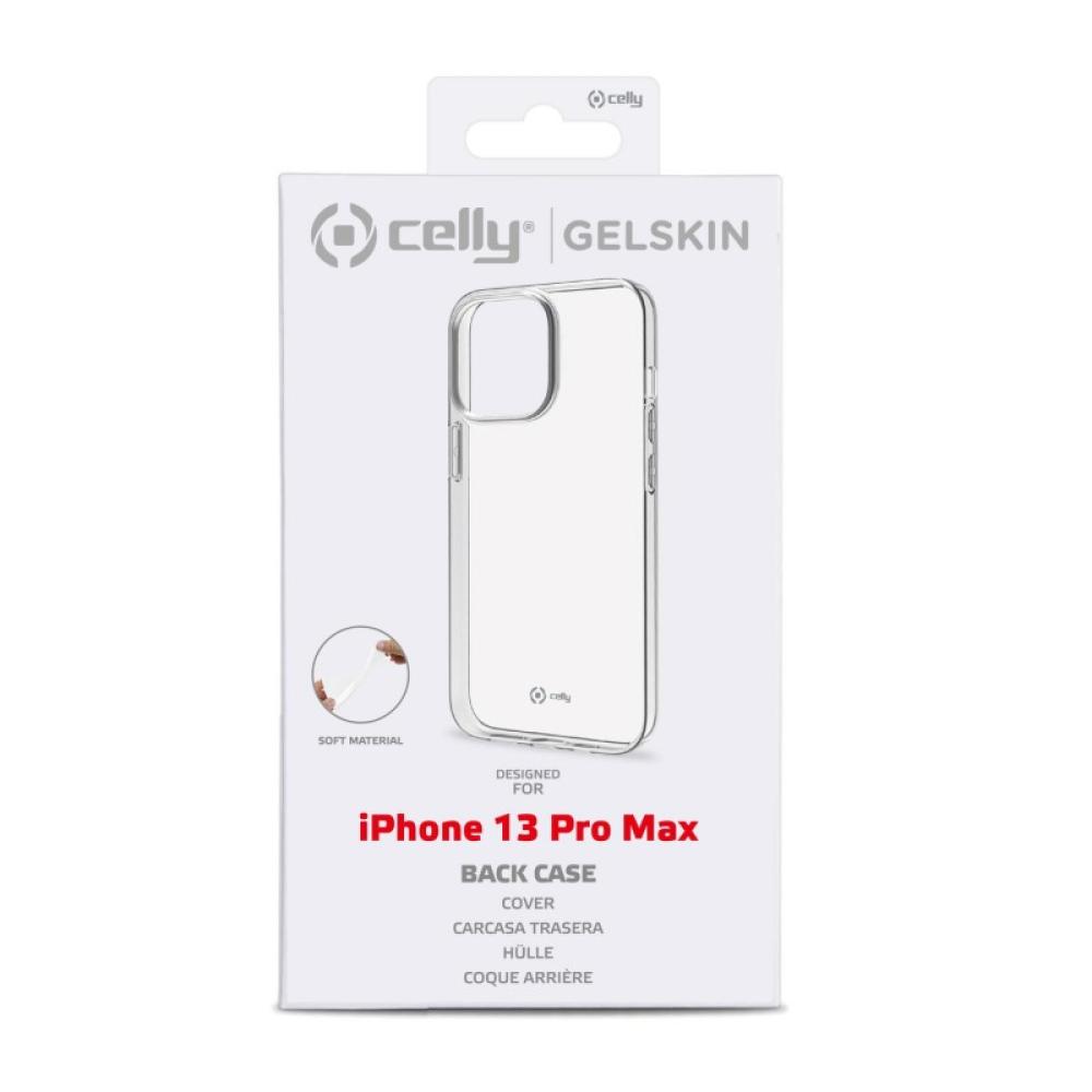 Celly - GELSKIN Apple iPhone 13 Pro Max funda para teléfono móvil 17 cm (6.7") Transparente
