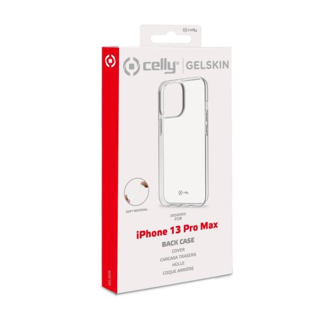 Celly - GELSKIN Apple iPhone 13 Pro Max funda para teléfono móvil 17 cm (6.7") Transparente