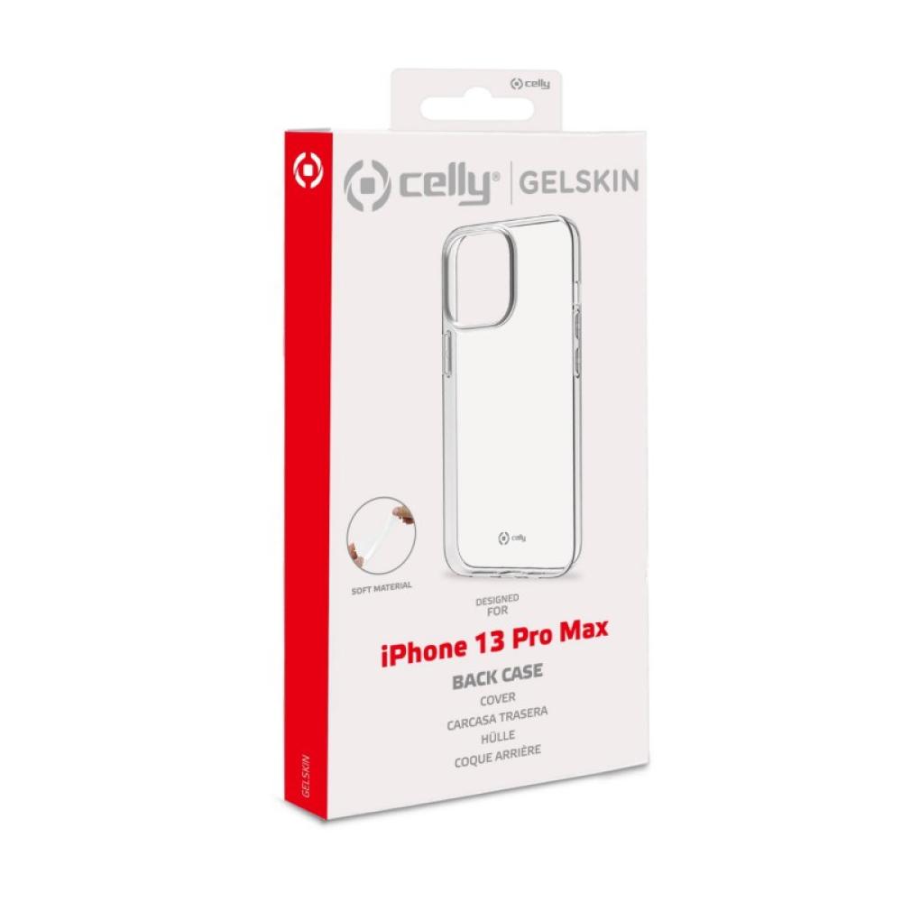 Celly - GELSKIN Apple iPhone 13 Pro Max funda para teléfono móvil 17 cm (6.7") Transparente