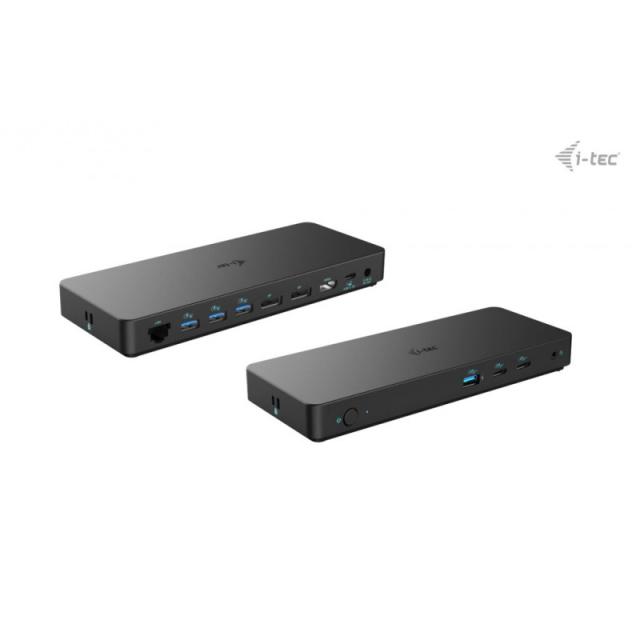 i-tec - USB-C Triple Display Docking Station Gen 2 Pro + Power Delivery 100W