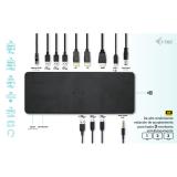 i-tec - USB-C Triple Display Docking Station Gen 2 Pro + Power Delivery 100W