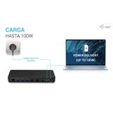 i-tec - USB-C Triple Display Docking Station Gen 2 Pro + Power Delivery 100W