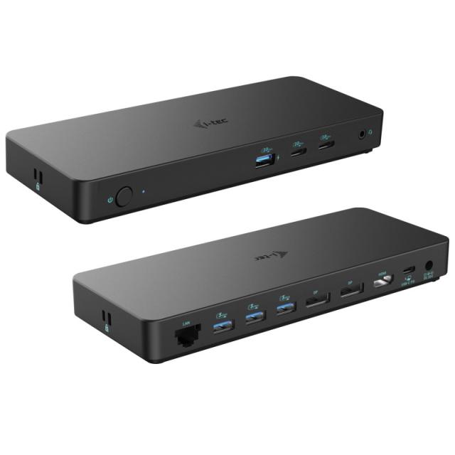 i-tec - USB-C Triple Display Docking Station Gen 2 Pro + Power Delivery 100W