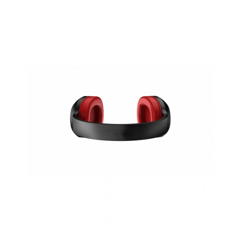 Urban Factory - MOVEE Auriculares Inalámbrico Diadema Juego MicroUSB Bluetooth Negro, Rojo