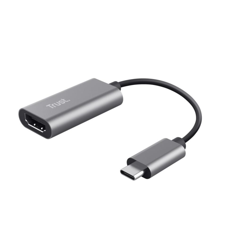 Trust - Dalyx Adaptador gráfico USB Gris