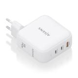 AISENS - Cargador GaN 140W, 2xUSB-C PD3.1 QC4.0, 1xUSB-A QC3.0, Blanco