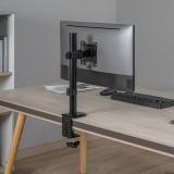 AISENS - Soporte de mesa eco giratorio e inclinable para Monitor/tv 9kg de 17-32, Negro