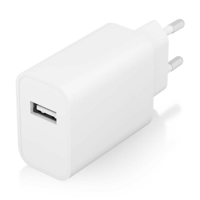 AISENS - Cargador USB 10W alta eficiencia, 5V/2A, Blanco - A110-0853