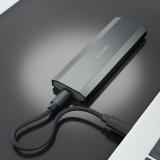 AISENS - Caja Externa M.2 (NGFF) ASM2-029GR NVMe a USB3.2 Gen2, Gris