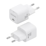 AISENS - Cargador GaN 30W, 1xUSB-C PD3.0 QC4.0, Blanco