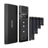 AISENS - Caja Externa M.2 (NGFF) ASM2-028B NVMe a USB3.2 Gen2, Negra