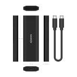 AISENS - Caja Externa M.2 (NGFF) ASM2-028B NVMe a USB3.2 Gen2, Negra