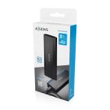 AISENS - Caja Externa M.2 (NGFF) ASM2-028B NVMe a USB3.2 Gen2, Negra