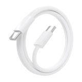 AISENS - Cable USB 2.0 3A 60W Apple, tipo USB-C/M-USB-C/M, Blanco, 1.0m