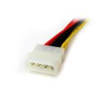 StarTech.com - Adaptador Cable Divisor Molex 4 Pines a SATA - 2x Hembra SATA y 1x Macho LP4