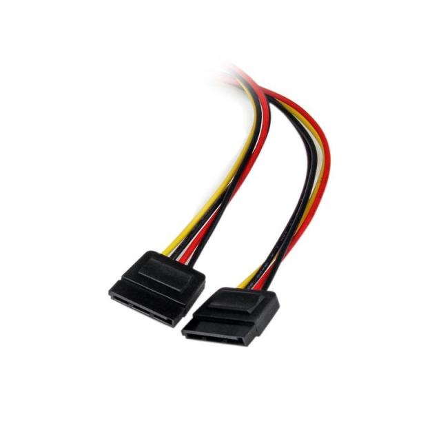 StarTech.com - Adaptador Cable Divisor Molex 4 Pines a SATA - 2x Hembra SATA y 1x Macho LP4