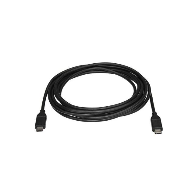StarTech.com - Cable de 3m USB-C a USB-C Macho a Macho USB 2.0 - Cable USB Tipo C - Cable USBC - Cable Cargador para Móvil USBC