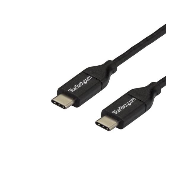 StarTech.com - Cable de 3m USB-C a USB-C Macho a Macho USB 2.0 - Cable USB Tipo C - Cable USBC - Cable Cargador para Móvil USBC