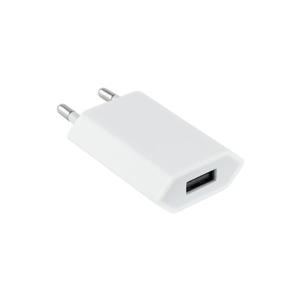Nanocable - MINI CARGADOR USB PARA IPOD IPHONE,5V-1A, BLANCO