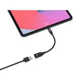 Conceptronic - ABBY18B cambiador de género para cable USB-C USB-A Negro