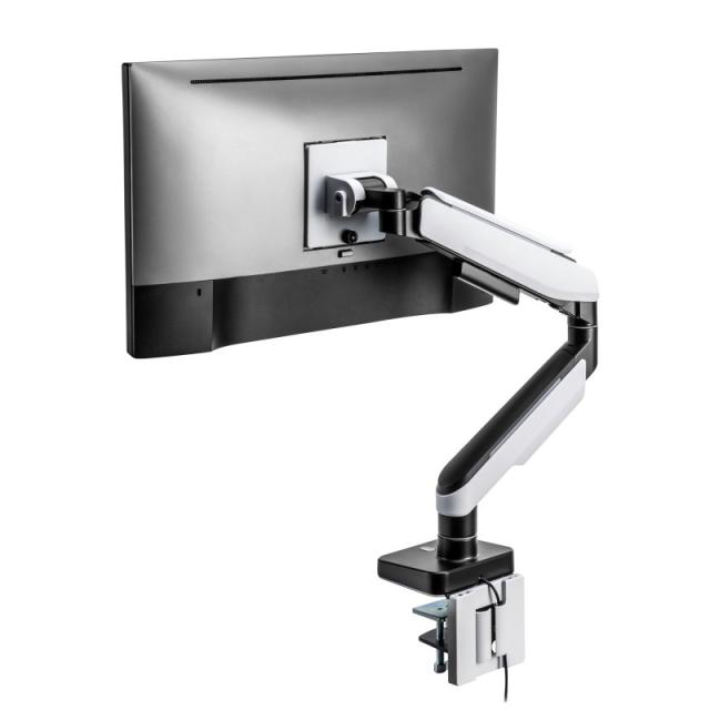Ewent - EW1509 soporte para monitor 124,5 cm (49") Negro, Blanco Escritorio