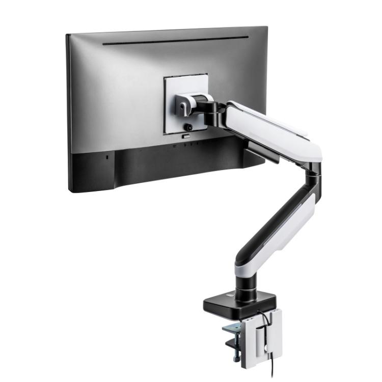 Ewent - EW1509 soporte para monitor 124,5 cm (49") Negro, Blanco Escritorio