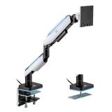 Ewent - EW1509 soporte para monitor 124,5 cm (49") Negro, Blanco Escritorio