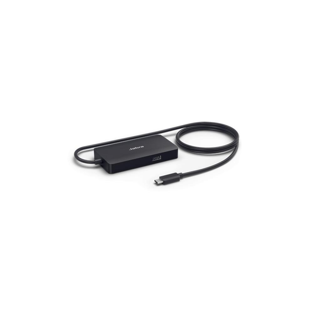 Jabra - 14207-58 hub de interfaz USB 3.2 Gen 1 (3.1 Gen 1) Type-C Negro