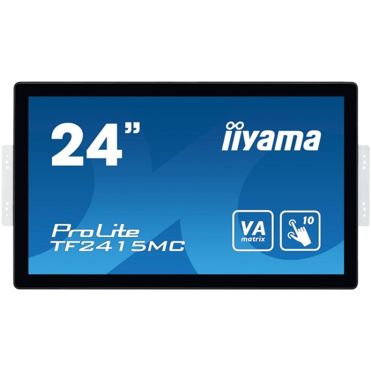 iiyama - ProLite TF2415MC-B2 pantalla para PC 60,5 cm (23.8") 1920 x 1080 Pixeles Full HD LED Pantalla táctil Multi-usuario Negr