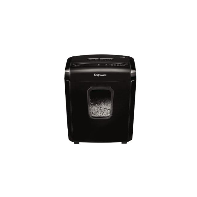 Fellowes - Powershred 6M triturador de papel Microcorte Negro