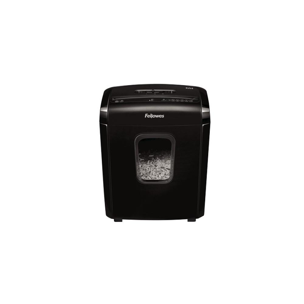 Fellowes - Powershred 6M triturador de papel Microcorte Negro