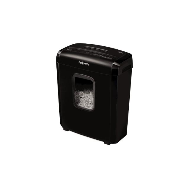 Fellowes - Powershred 6M triturador de papel Microcorte Negro