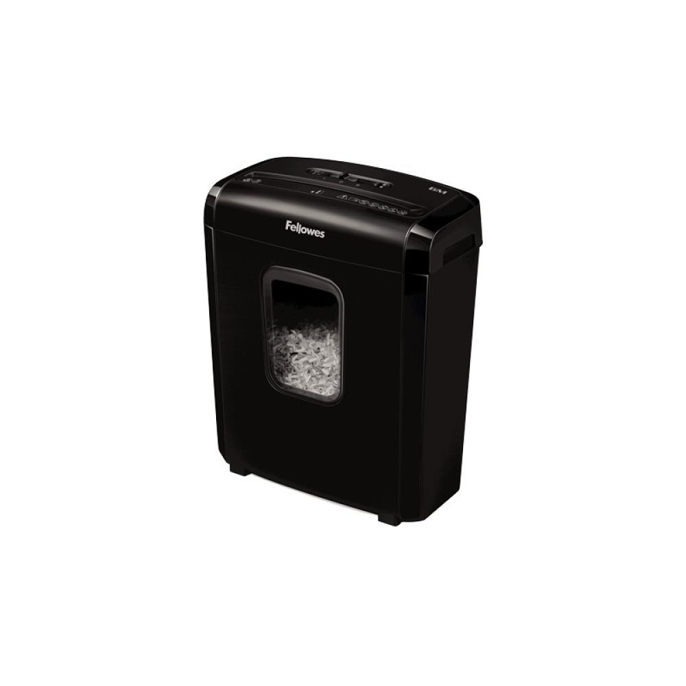 Fellowes - Powershred 6M triturador de papel Microcorte Negro