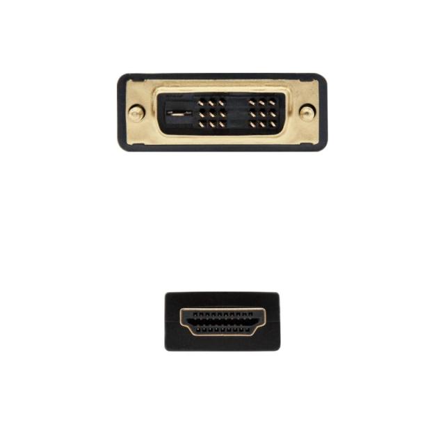 Nanocable - CABLE DVI A HDMI DVI18+1/M-HDMI A/M 1.8 M