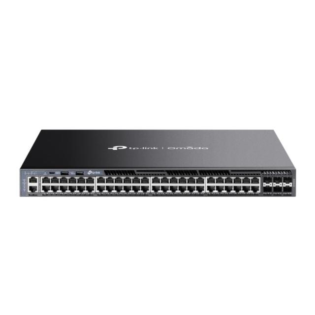 TP-Link - Omada SG6654X switch Gestionado L3 Gigabit Ethernet (10/100/1000) 1U Negro