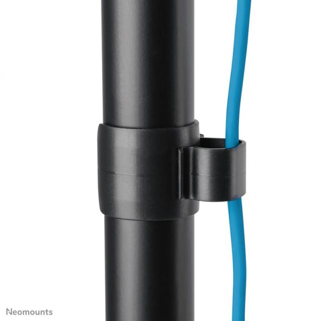 Neomounts - DS90-325BL1 Soporte de sobremesa para puesto de trabajo de pie/sentado 17-32" - resorte de gas