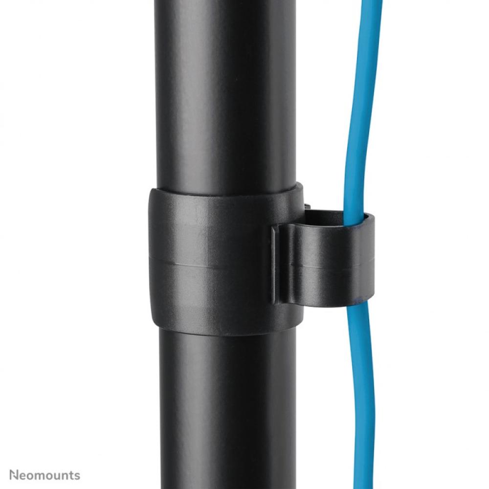 Neomounts - DS90-325BL1 Soporte de sobremesa para puesto de trabajo de pie/sentado 17-32" - resorte de gas