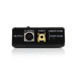 StarTech.com - Adaptador Conversor de Vídeo VGA HD15 a Vídeo Compuesto RCA o S-Video - Composite - Convertidor PC a TV