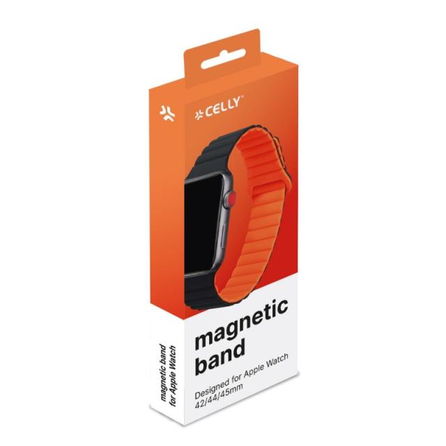 Celly - WBANDMAGBKOR pieza y accesorio para reloj Correa de reloj