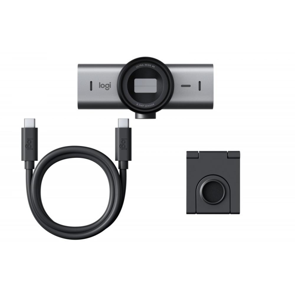 Logitech - 960-001530 cámara web 8,5 MP 4096 x 2160 Pixeles USB Grafito
