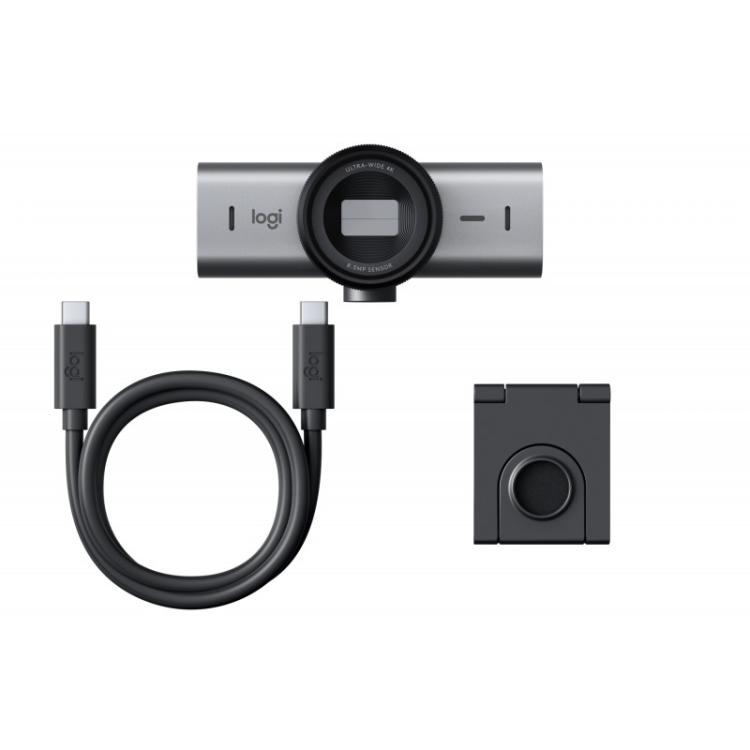 Logitech - 960-001530 cámara web 8,5 MP 4096 x 2160 Pixeles USB Grafito