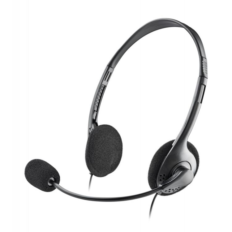 NGS - MS103 MAX Auriculares Alámbrico Diadema Llamadas/Música Negro