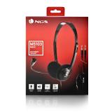 NGS - MS103 MAX Auriculares Alámbrico Diadema Llamadas/Música Negro