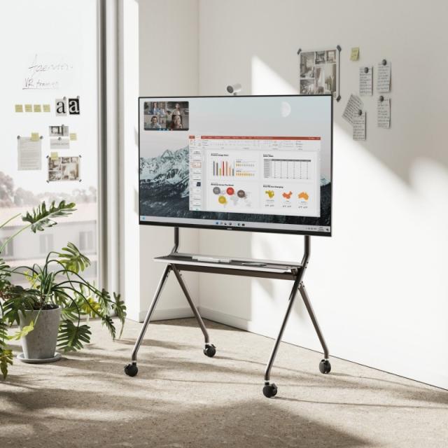 Ewent - EW1542 soporte para pantalla de señalización 2,18 m (86") Negro